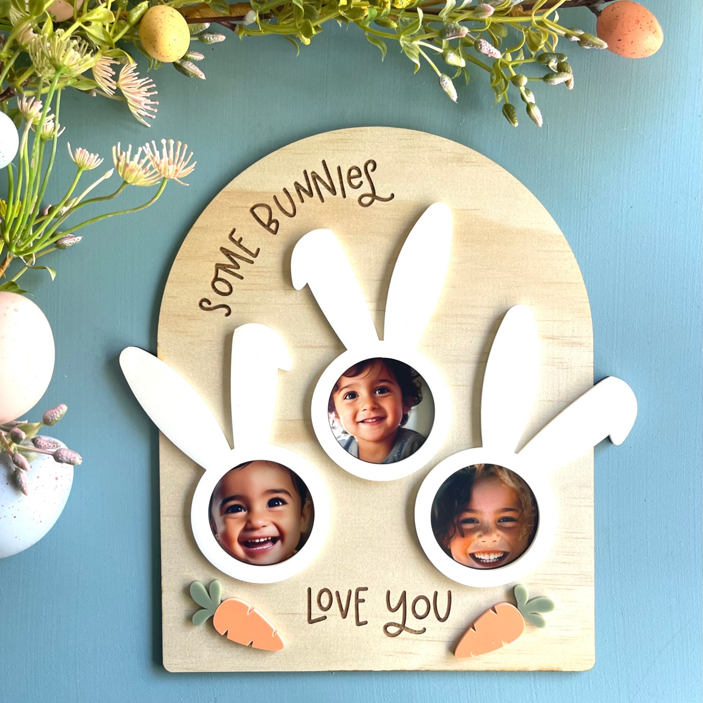 Easter | Arched Bunny Photo Frame