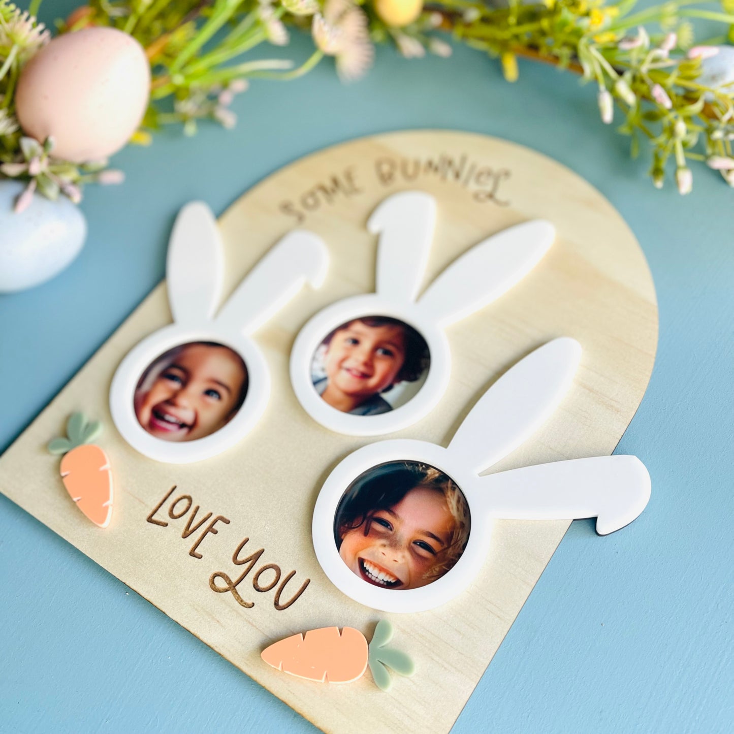 Easter | Arched Bunny Photo Frame
