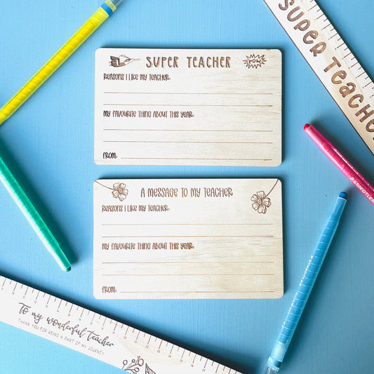 Teachers Gifts | Teacher Postcard