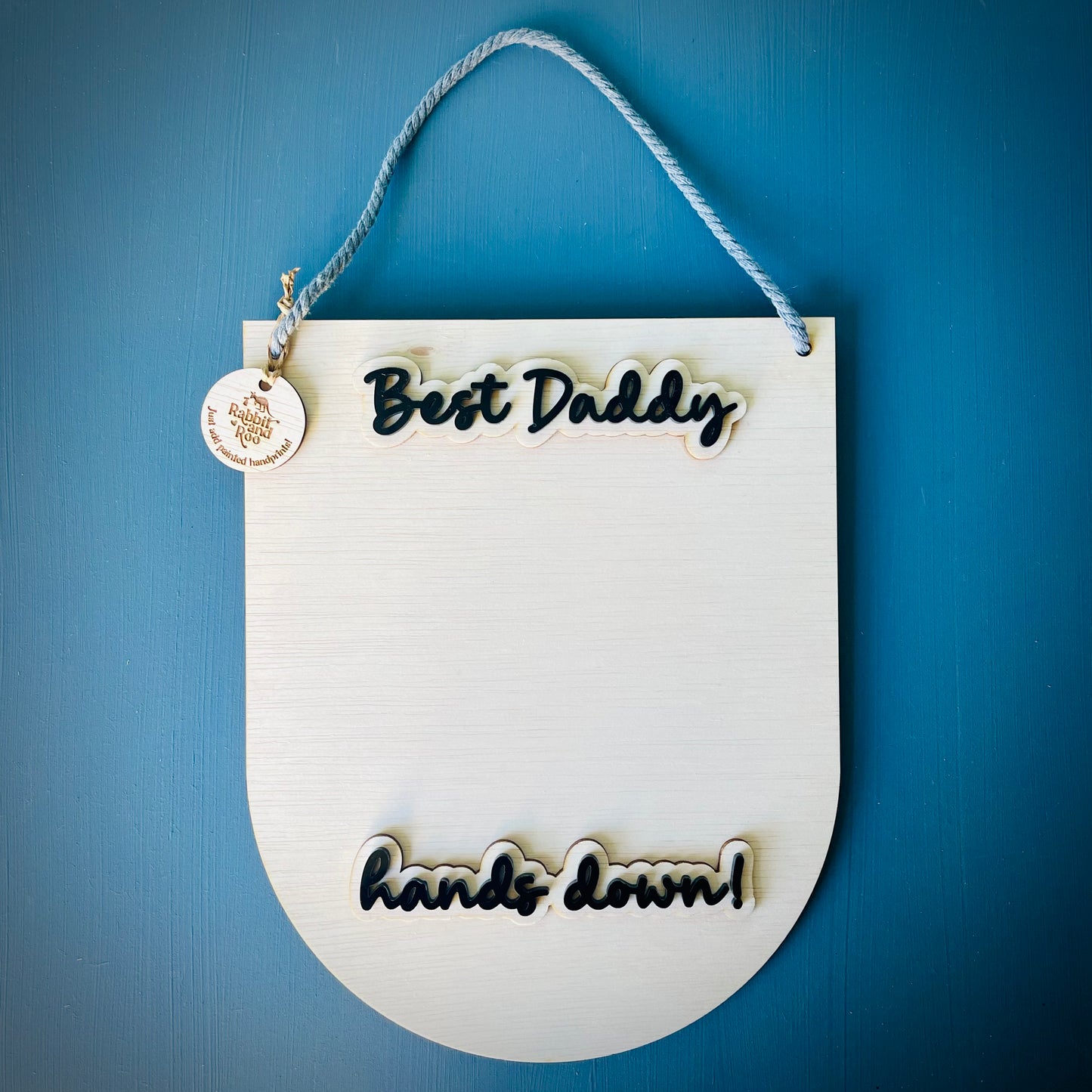 Gifts | Father's Day Plaque - Hands Print Sign