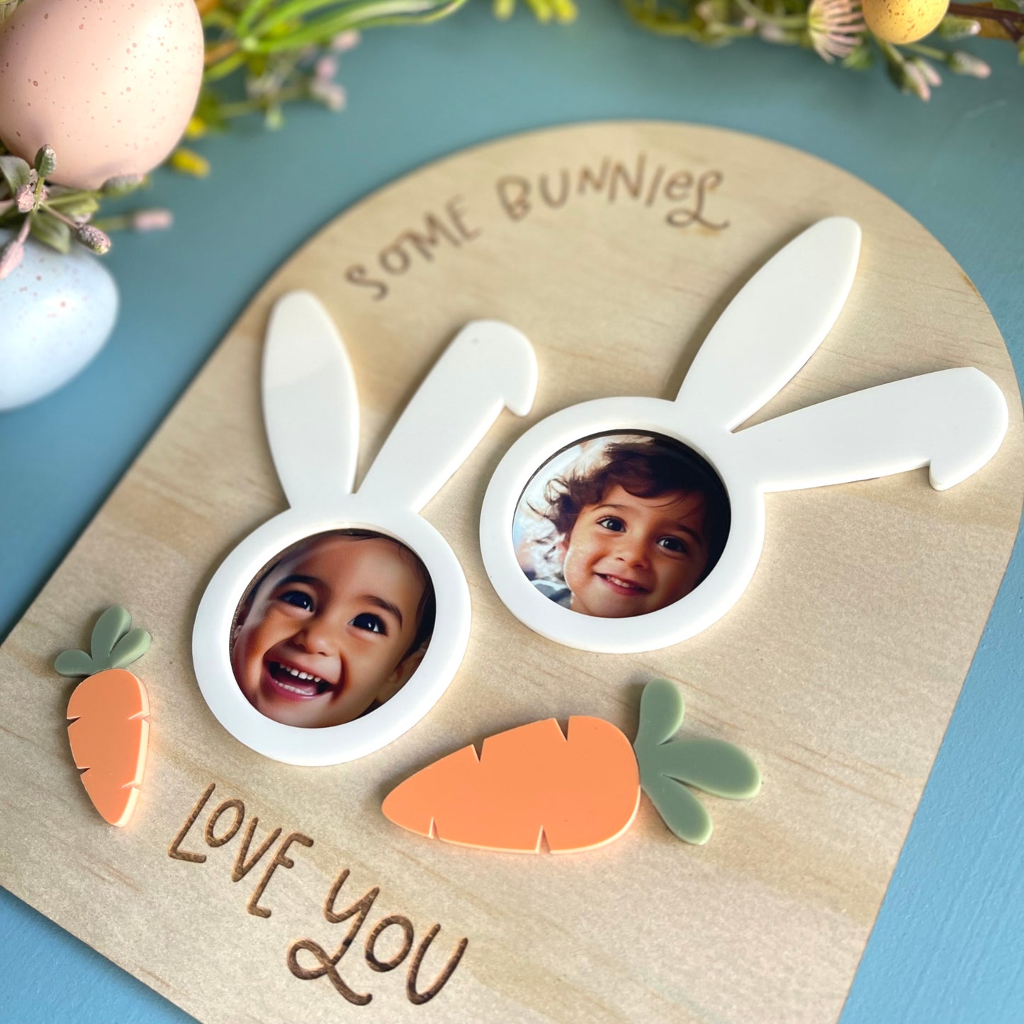 Easter | Arched Bunny Photo Frame