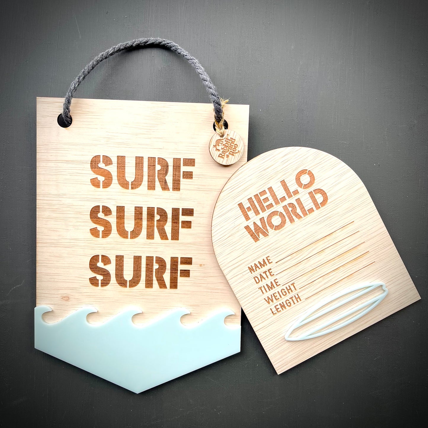 Surfing Plaque | Wave Design