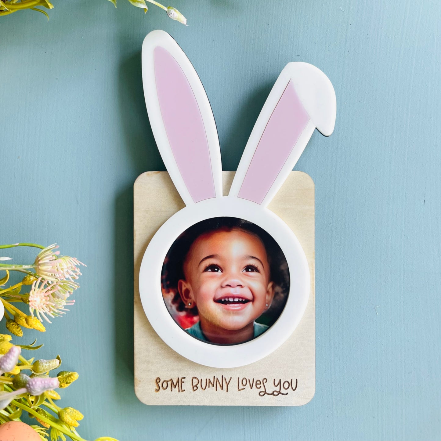 Easter | Bunny Photo Frame Fridge Magnet