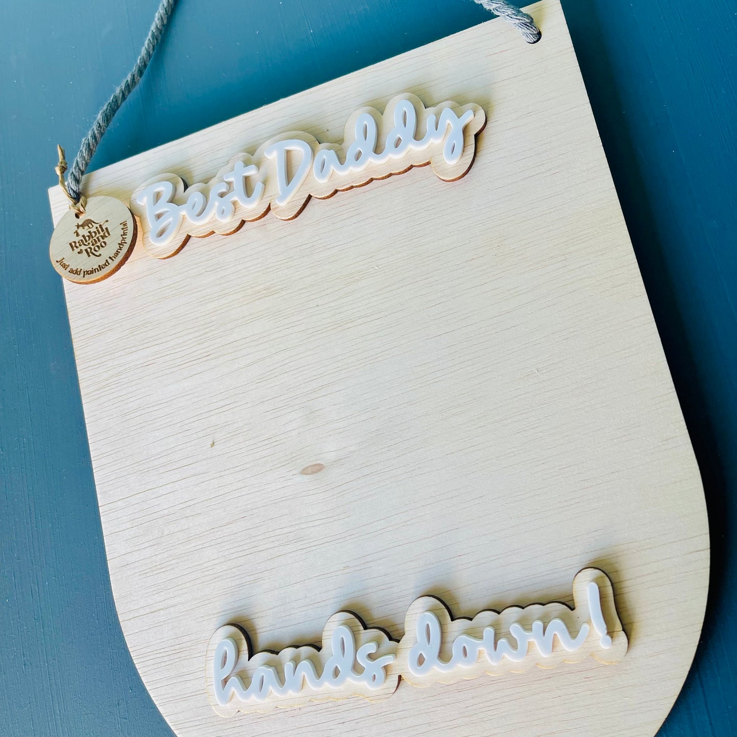 Gifts | Father's Day Plaque - Hands Print Sign