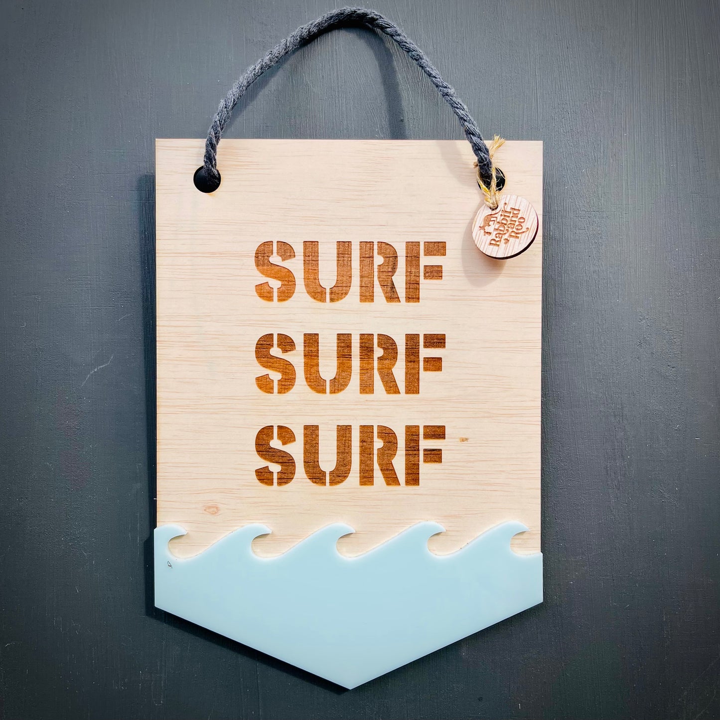 Surfing Plaque | Wave Design