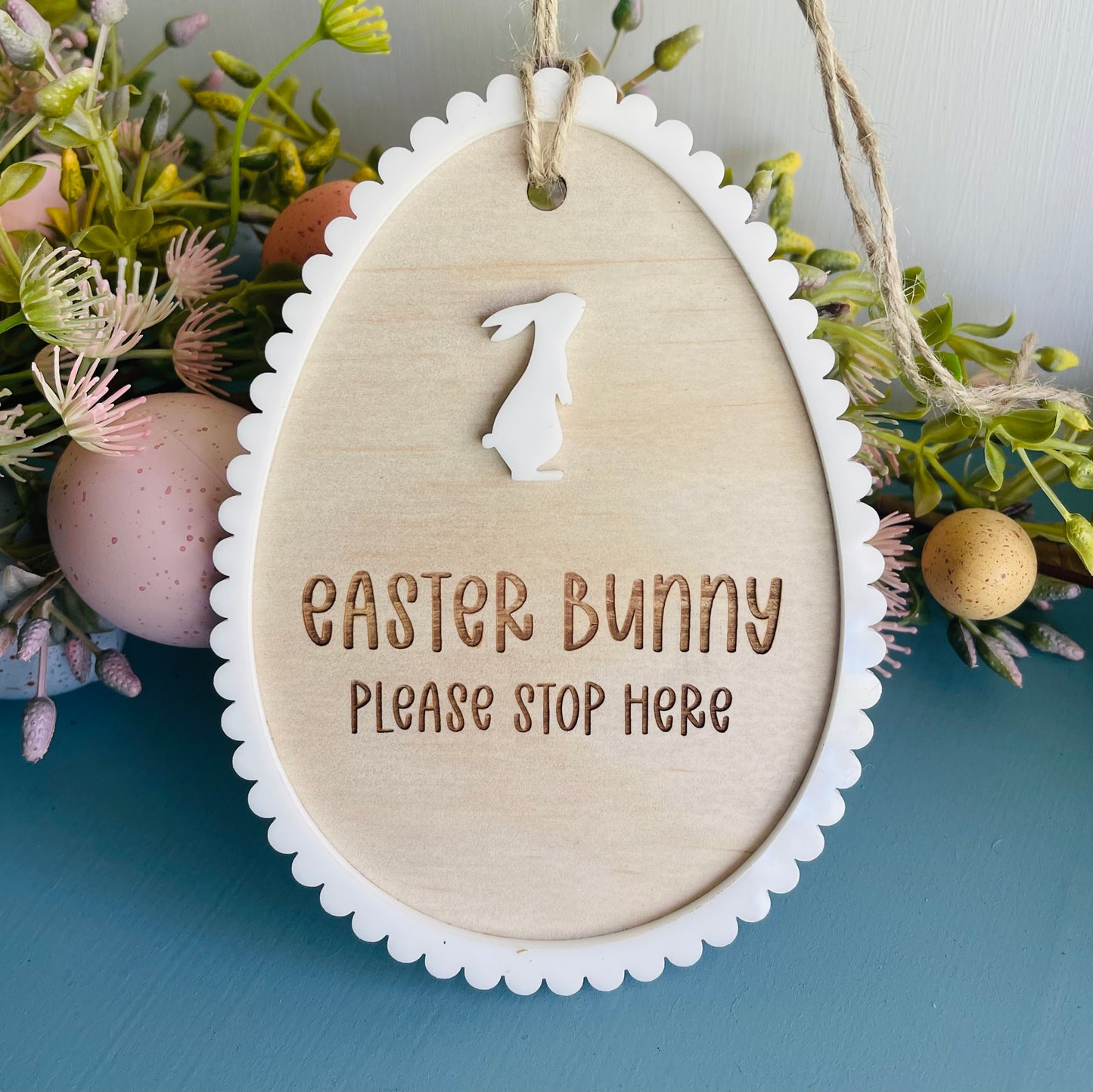 Easter | Please Stop Here Plaque