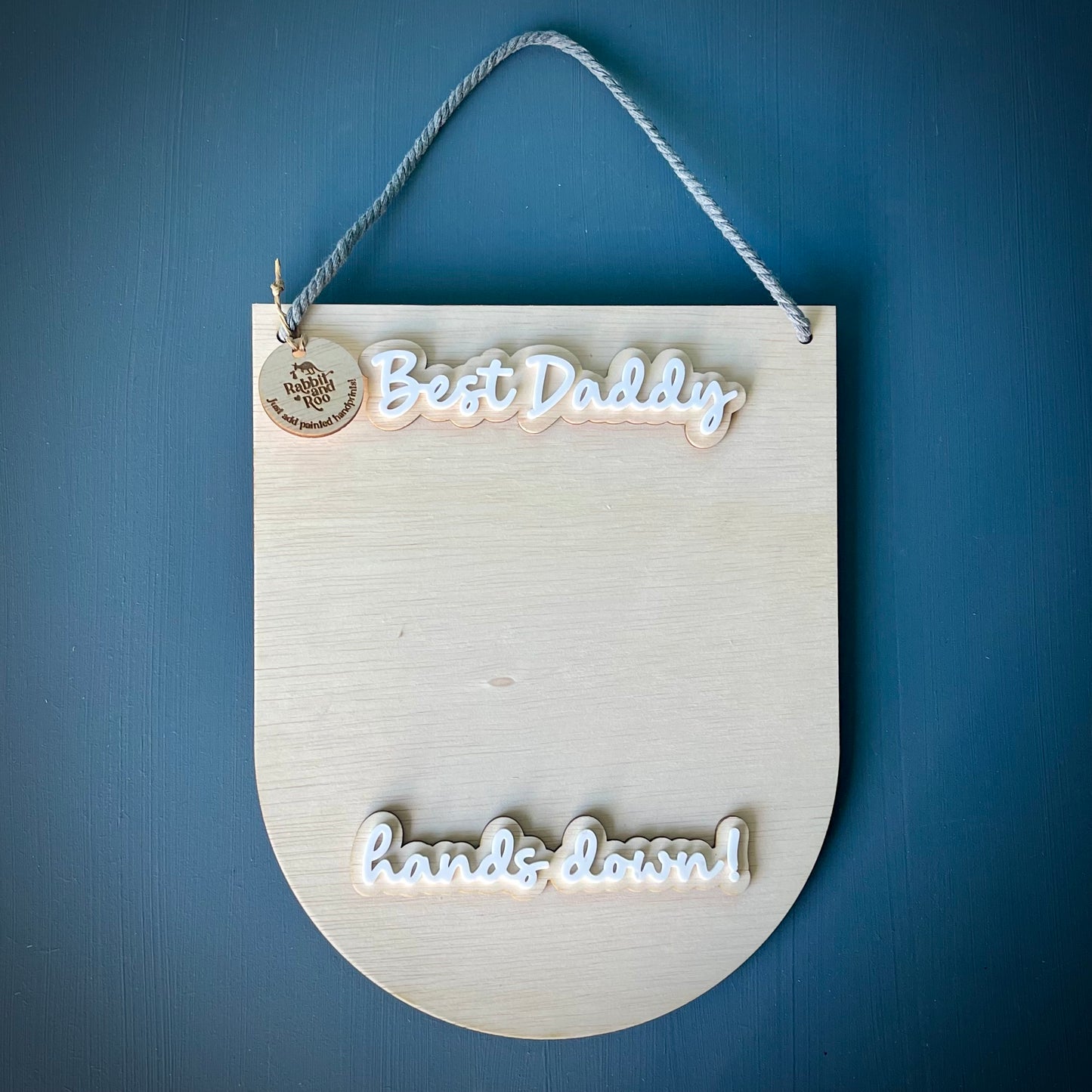 Gifts | Father's Day Plaque - Hands Print Sign