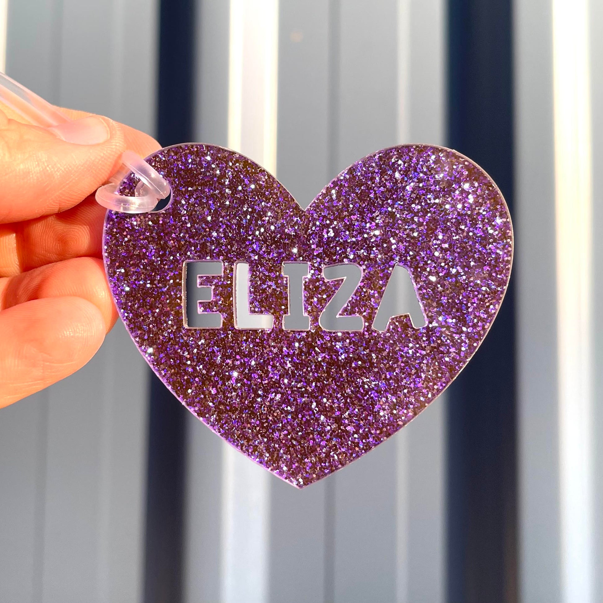 Heart Bag Tag