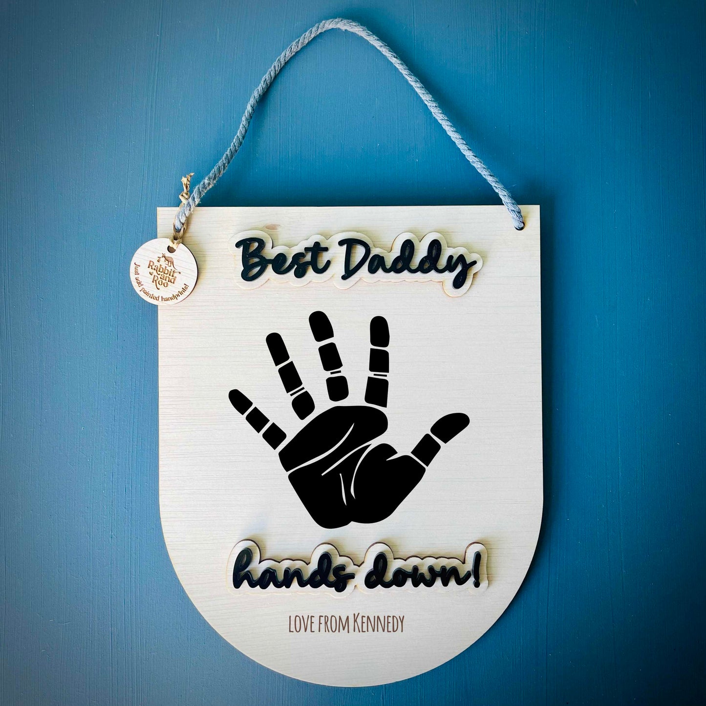 Gifts | Father's Day Plaque - Hands Print Sign