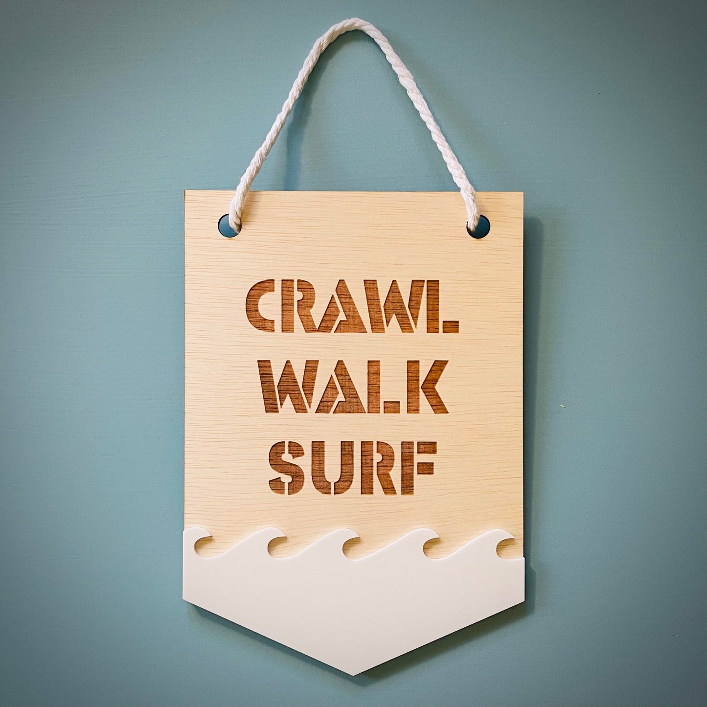 Surfing Plaque | Wave Design