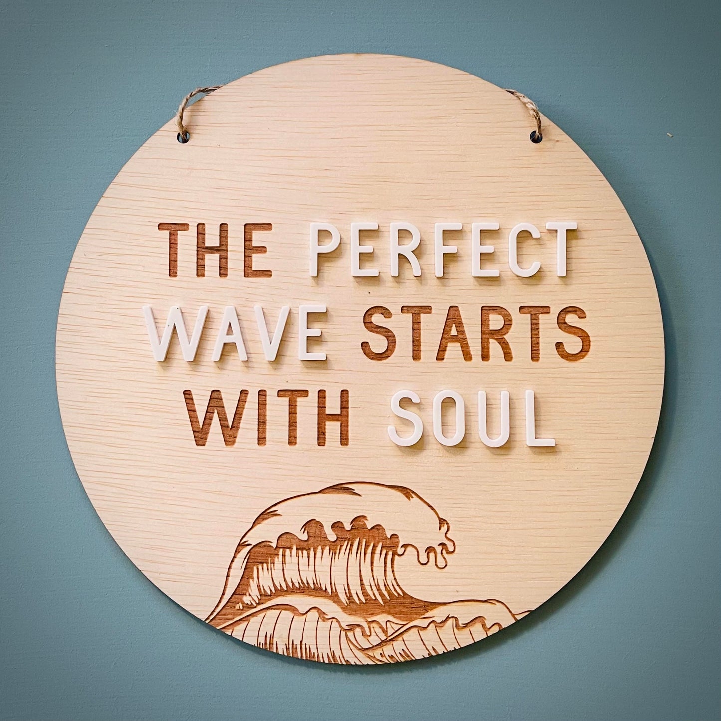Surfing Plaque | The Perfect Wave
