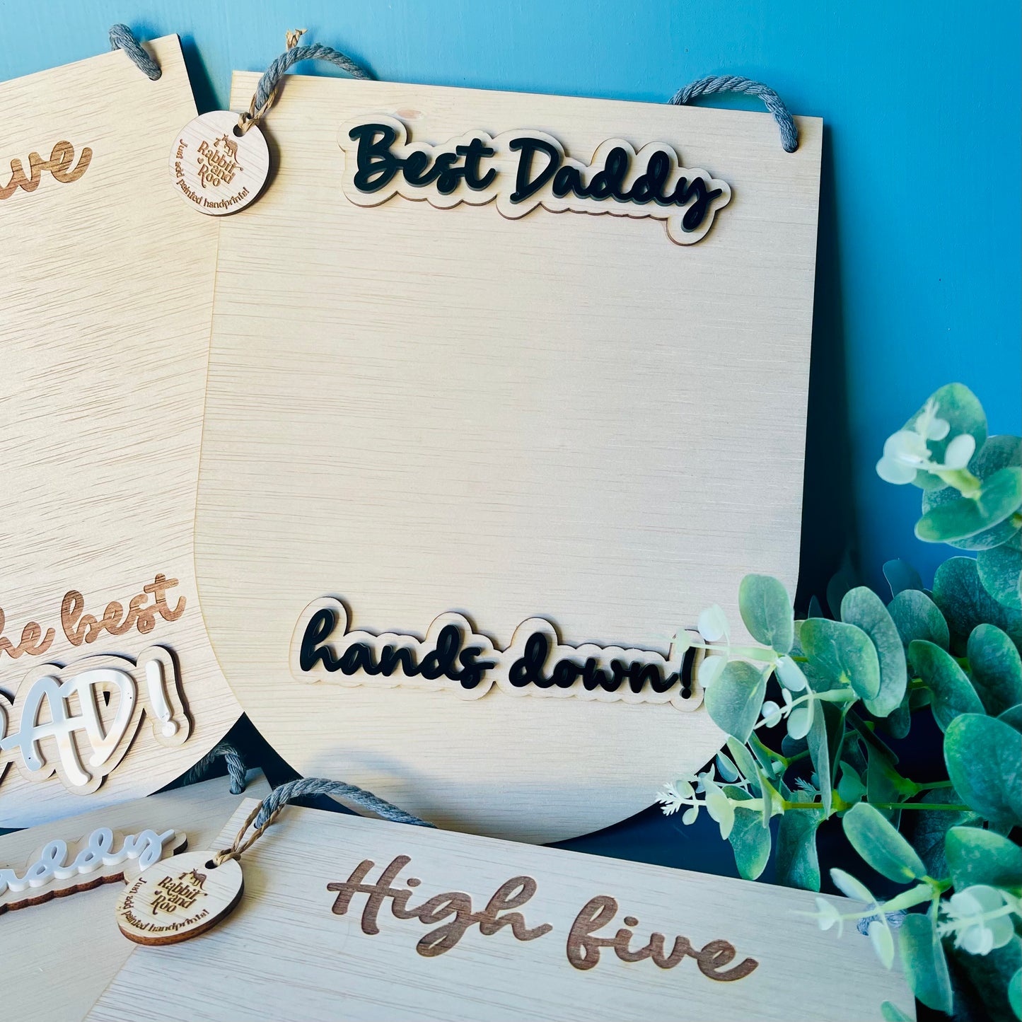 Gifts | Father's Day Plaque - Hands Print Sign