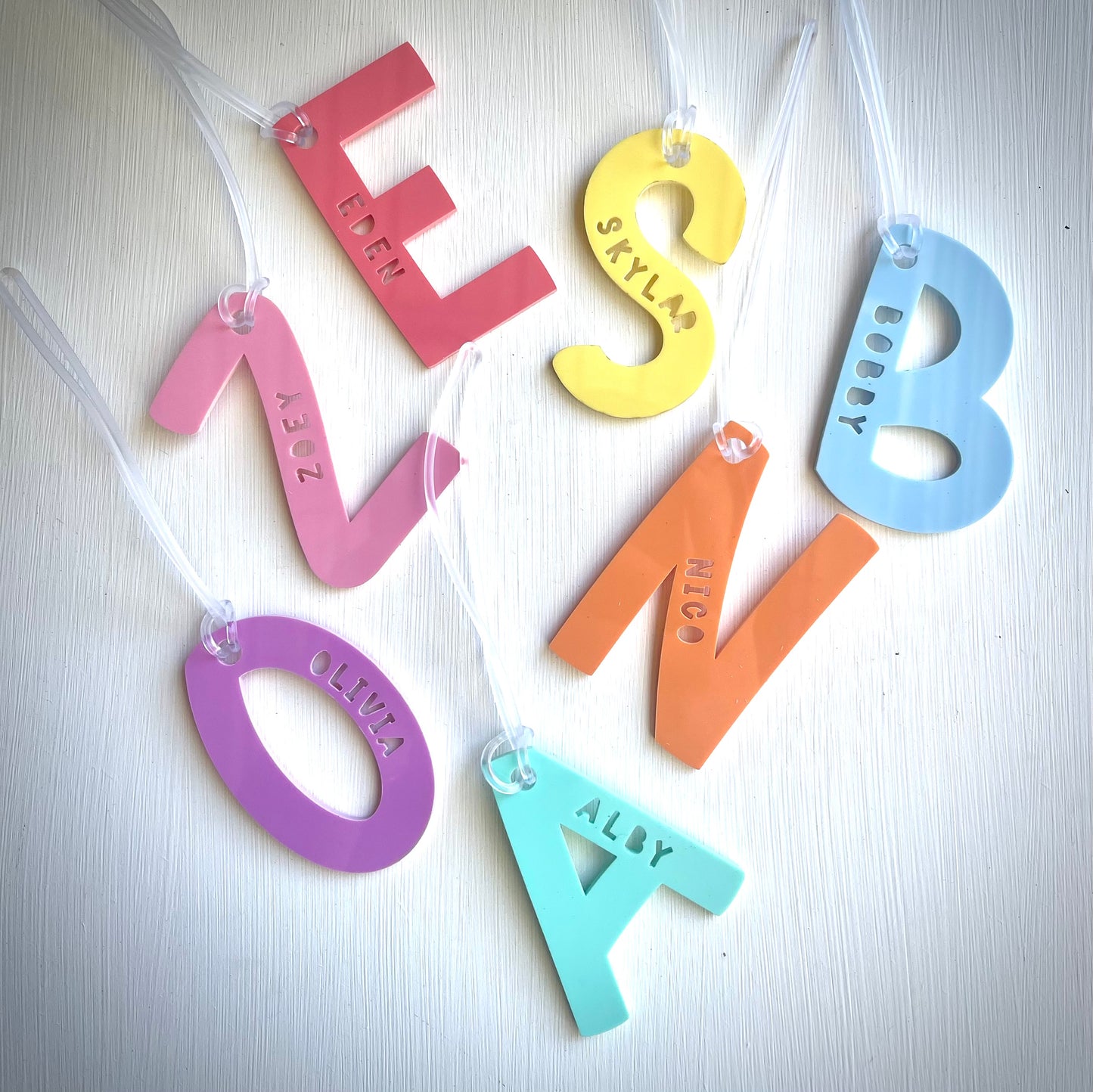 Kids | School Essentials | Initial Bag Tag