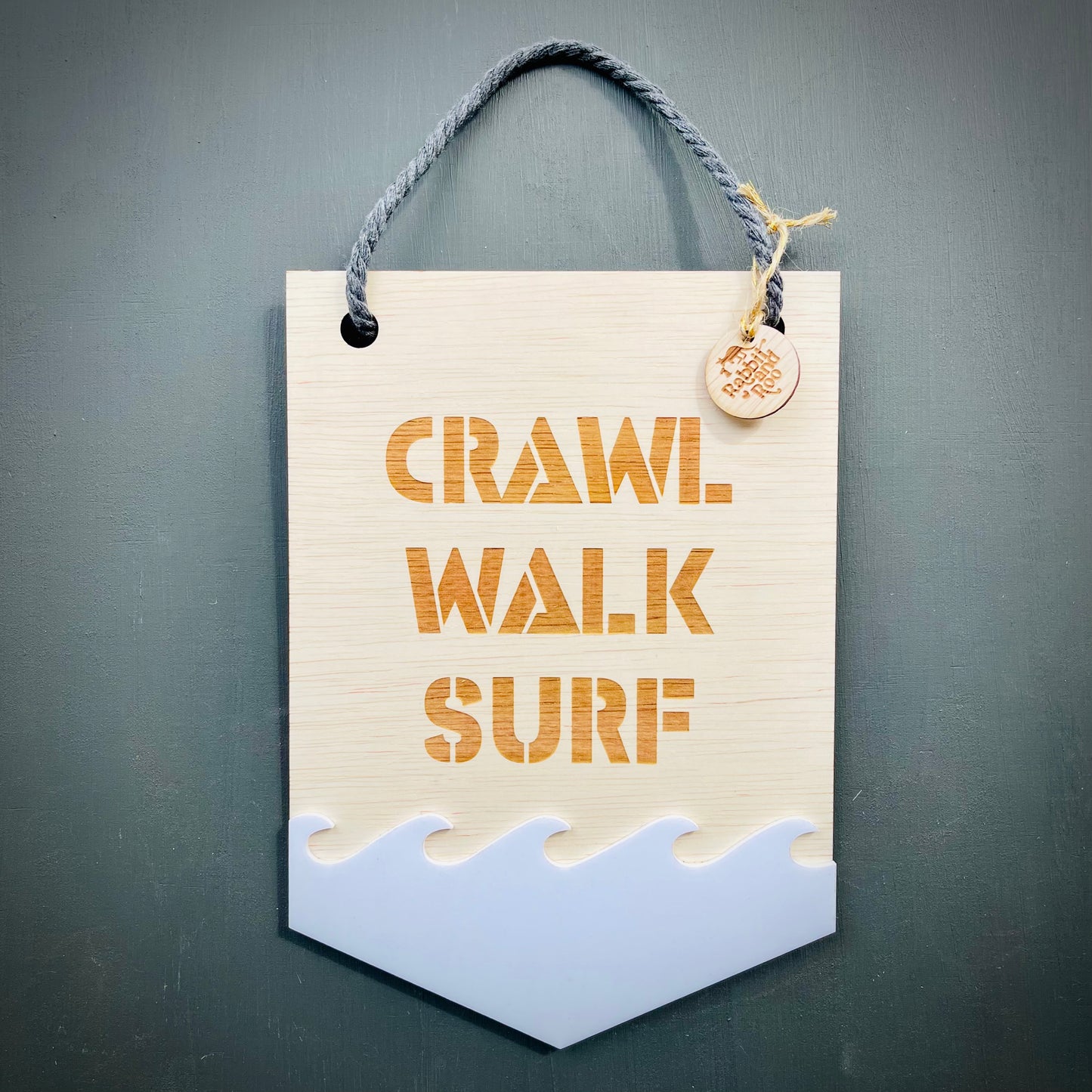 Surfing Plaque | Wave Design