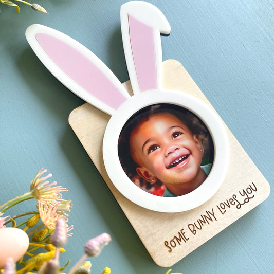Easter | Bunny Photo Frame Fridge Magnet