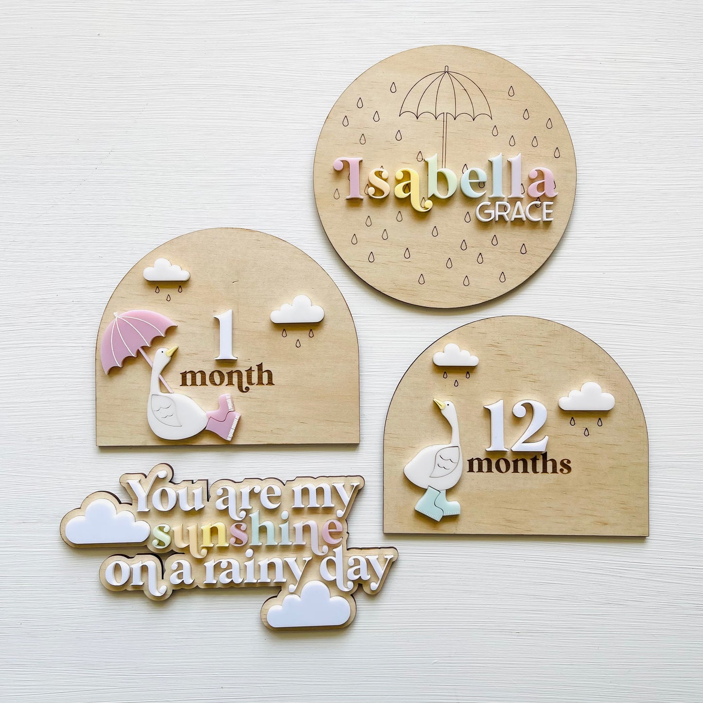Kids & Babies l Little Goose Collection l Milestone Discs