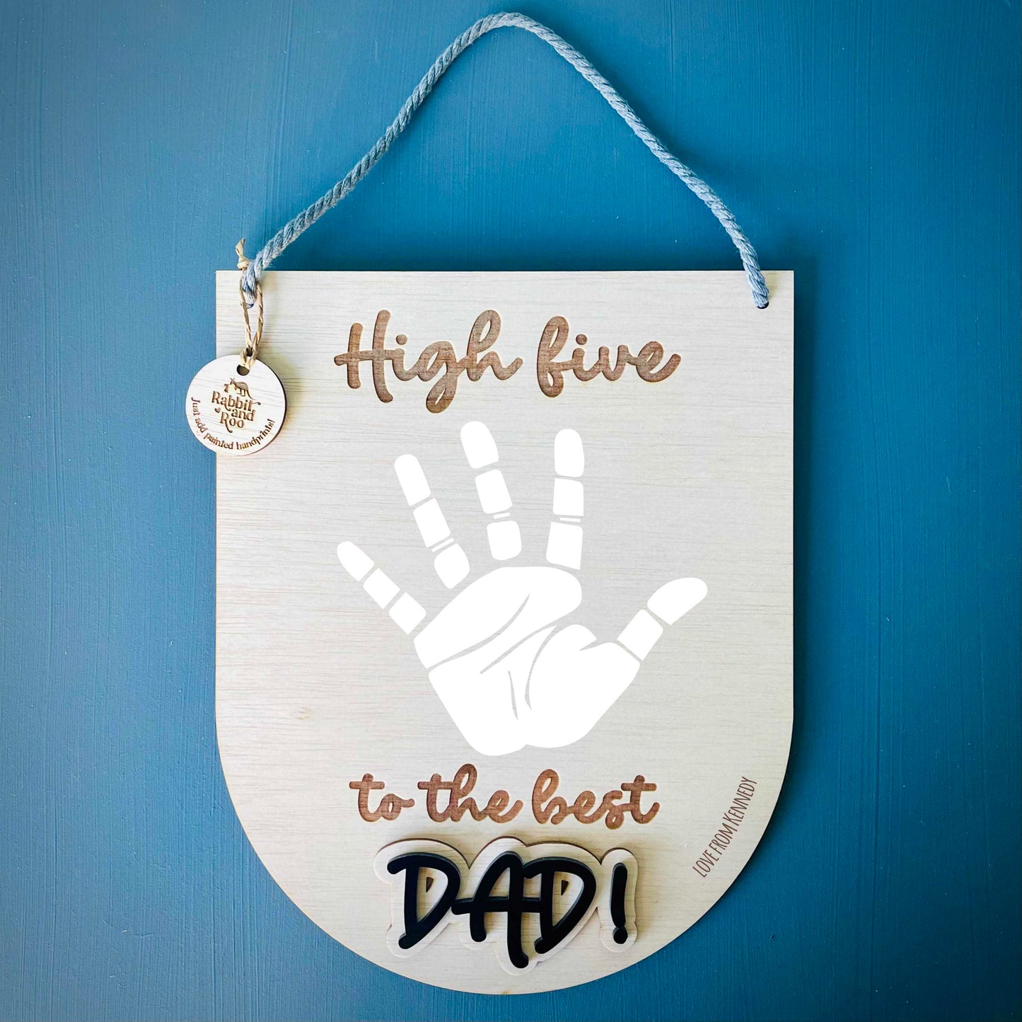 Gifts | Father's Day Plaque - Hands Print Sign