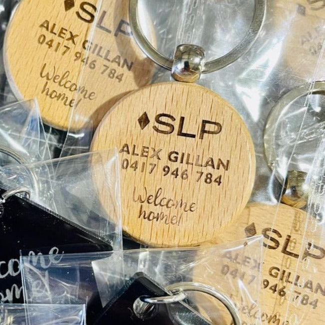 Corporate Gifts | Wooden Keyring